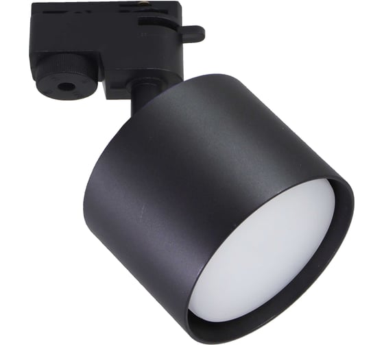 Светильник трековый MAXLIGHT CAST 205 GX53 BLACK алюминиевое литье, круглый, поворотный, GX53, черный, 82x70 мм 00-00001242