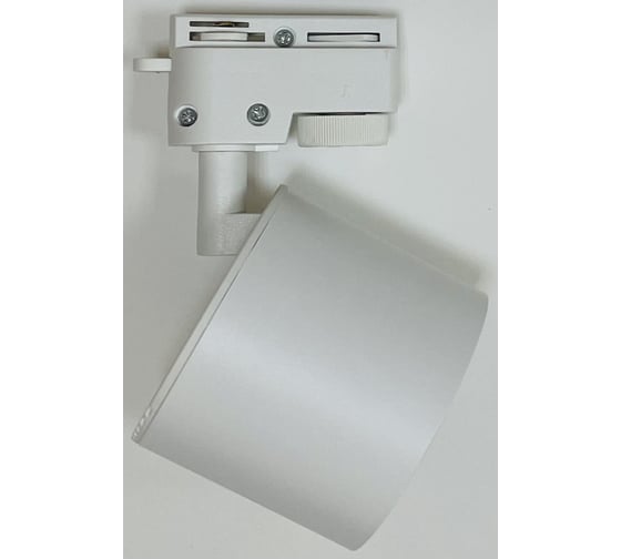 Светильник трековый MAXLIGHT CAST 205 GX53 WHITE алюминиевое литье, круглый, поворотный, GX53, белый, 82x70 мм 00-00001241