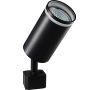 Светильник трековый MAXLIGHT CAST 207 BLACK алюминиевое литье, круглый, поворотный, GU 10, черный, 55x195 мм 00-00001236