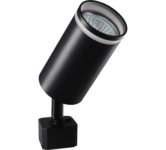 Светильник трековый MAXLIGHT CAST 207 BLACK алюминиевое литье, круглый, поворотный, GU 10, черный, 55x195 мм 00-00001236 1