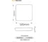 Светодиодная безрамочная панель MAXLIGHT LPS 18W U 4200K 18 ВТ, 120 мм, белый, с регулируемым монтажом 45-100мм 00-00001307 4