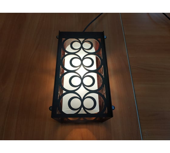Подвес JUPITER LIGHTING венге-1х60W E27 230V Тетра R01 - 9307 В