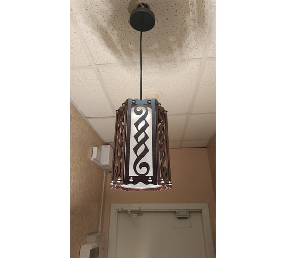Подвес JUPITER LIGHTING венге-1х60W E27 230V R01 - 9308 B