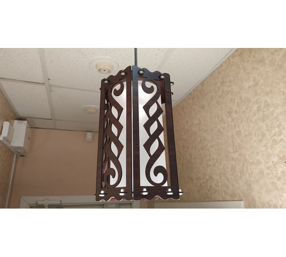 Подвес JUPITER LIGHTING венге-1х60W E27 230V R01 - 9308 B