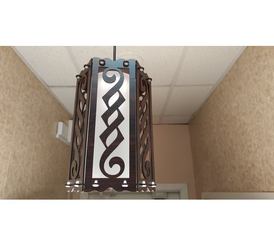 Подвес JUPITER LIGHTING венге-1х60W E27 230V R01 - 9308 B