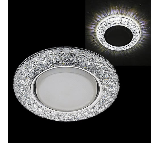 Встраиваемый точечный светильник Reluce 53212-9.0-001MN GX53+LED5W WH