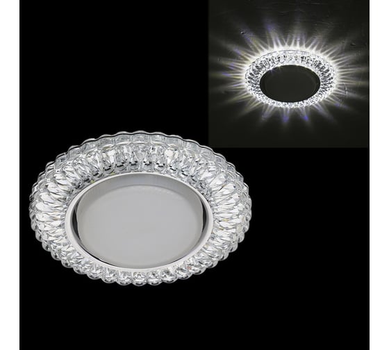 Встраиваемый точечный светильник Reluce 53213-9.0-001MN GX53+LED5W WH