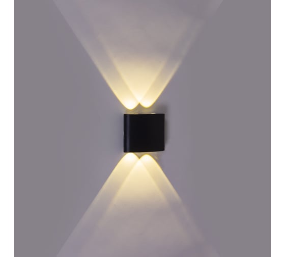 Уличный настенный светильник Reluce а86832-9.2-004TLFC LED4*3W BK 1