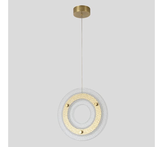 Подвесной светодиодный светильник Crystal lux DIEGO SP25W LED BRASS