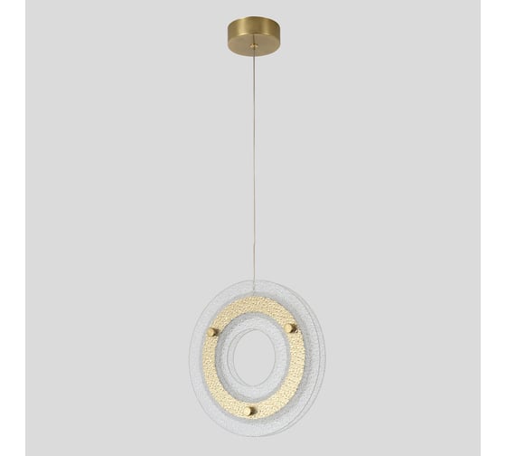 Подвесной светодиодный светильник Crystal lux DIEGO SP25W LED BRASS