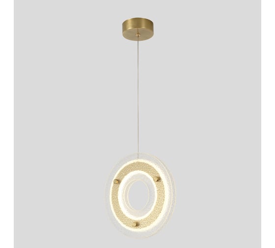 Подвесной светодиодный светильник Crystal lux DIEGO SP25W LED BRASS