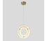 Подвесной светодиодный светильник Crystal lux DIEGO SP25W LED BRASS 2