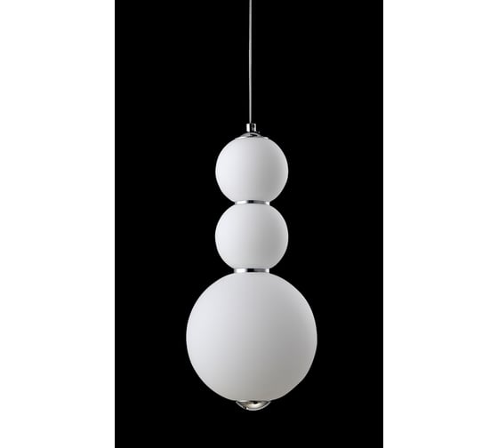 Подвесной светодиодный светильник Crystal lux DESI SP3 CHROME/WHITE