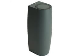 Светильник садово-парковый FERON DH025, на стену, 2xGU10 MR11, 230V, серый, 51306