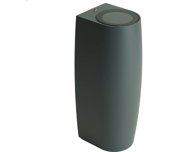 Светильник садово-парковый FERON DH025, на стену, 2xGU10 MR11, 230V, серый, 51306 1
