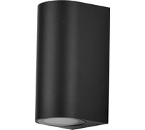 Светильник садово-парковый FERON DH023, на стену, GU10 MR11 230V, черный, 51308