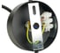 Светильник потолочный FERON Barrel HL4588 ARIA levitation 12W, 230V, GX53, серебро + черный, на подвесе 1,7 м, 51680 9