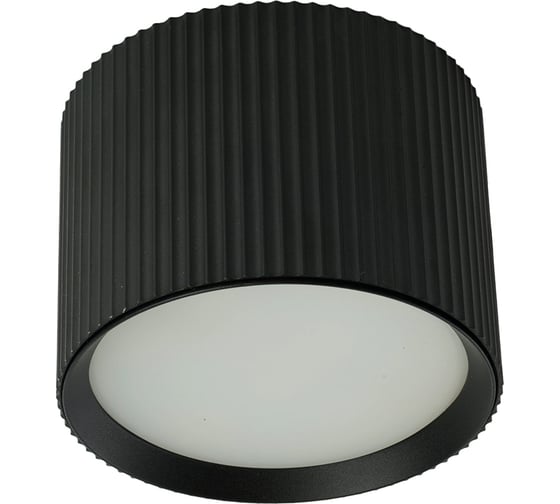 Светильник потолочный FERON HL458 Barrel ARIA 12W, 230V, GX53, черный, 51671