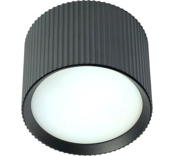 Светильник потолочный FERON HL458 Barrel ARIA 12W, 230V, GX53, черный, 51671
