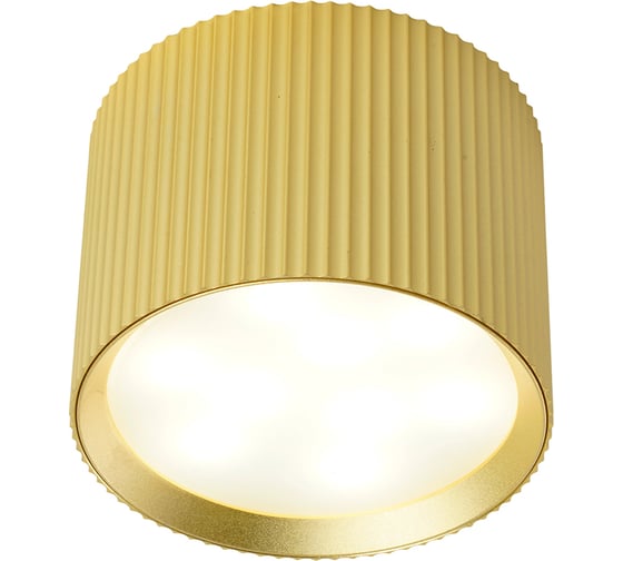 Светильник потолочный FERON HL458 Barrel ARIA 12W, 230V, GX53, золото, 51673