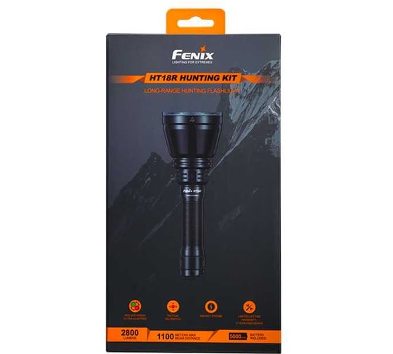 Фонарь Fenix набор HT18R+ALG-18+AER-05 HT18RKIT