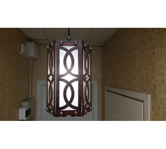 Подвес JUPITER LIGHTING венге-1х60W E27 230V R01 - 9308 A