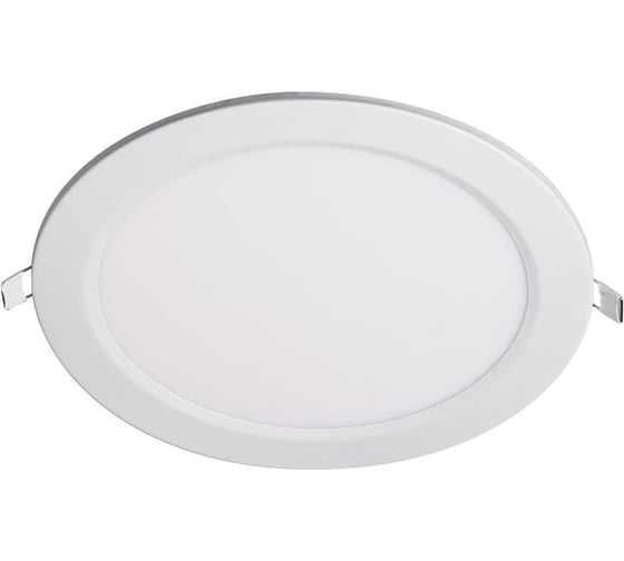 Светодиодный светильник Jazzway PPL-R WH 12Вт 6500К IP40 d170мм ДВО встраиваемый ультратонкий круглый 5008564A