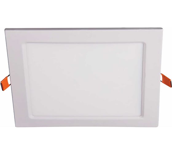 Светодиодный светильник Jazzway PPL-S WH 12Вт 4000К IP40 170мм ДВО встраиваемый ультратонкий квадрат 5008342A