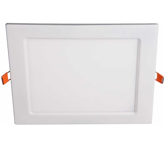 Светодиодный светильник Jazzway PPL-S WH 18Вт 6500К IP40 220мм ДВО встраиваемый ультратонкий квадрат 5009752A
