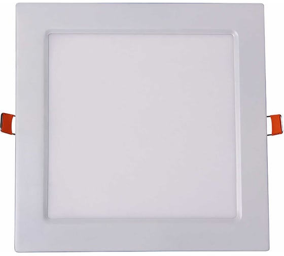 Светодиодный светильник Jazzway PPL-S WH 12Вт 6500К IP40 170мм ДВО встраиваемый ультратонкий квадрат 5008366A