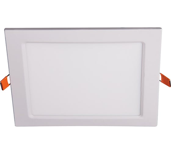 Светодиодный светильник Jazzway PPL-S WH 12Вт 6500К IP40 170мм ДВО встраиваемый ультратонкий квадрат 5008366A