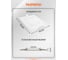 Светодиодный светильник Jazzway PPL-S WH 15Вт 6500К IP40 190мм ДВО встраиваемый ультратонкий квадрат 5008403A 4