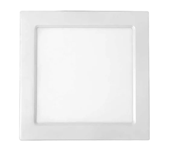 Светодиодный светильник Jazzway PPL-S WH 15Вт 4000К IP40 190мм ДВО встраиваемый ультратонкий квадрат 5008380A
