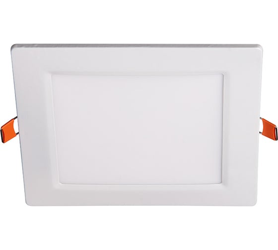 Светодиодный светильник Jazzway PPL-S WH 9Вт 6500К IP40 145мм ДВО встраиваемый ультратонкий квадрат 281A 5008281A