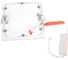 Светодиодный светильник Jazzway PPL-S WH 18Вт 4000К IP40 220мм ДВО встраиваемый ультратонкий квадрат 5009745A 5