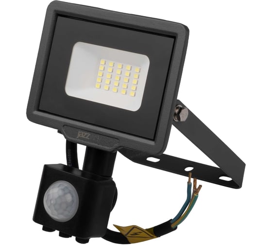 Светодиодный прожектор Jazzway PFL-C3 SENSOR 20Вт 6500К IP65 ДО закаленное прозрачное стекло 5026926A