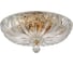 Потолочный светильник Crystal lux DENIS D400 GOLD 1