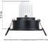 Точечный встраиваемый светильник ARTE LAMP ACT MINI A3536PL-1BK 6