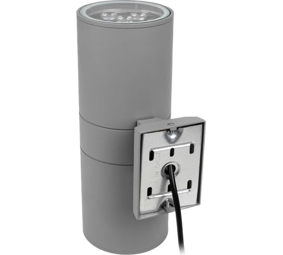 Светодиодный светильник Jazzway архитектурный PWL-300110/30D 2х9Вт 6500К GR 230В/50Гц IP65 серый 2857941B