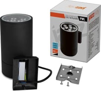 Светодиодный светильник Jazzway архитектурный PWL-200110/30D 1х9Вт 6500К BL 230В/50Гц IP65 черный 2857965B