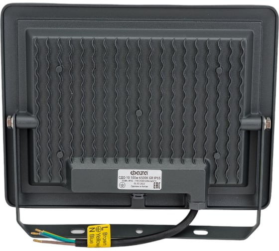 Прожектор ФАZА СДО-10 100w 6500K GR IP65 230V 5033641