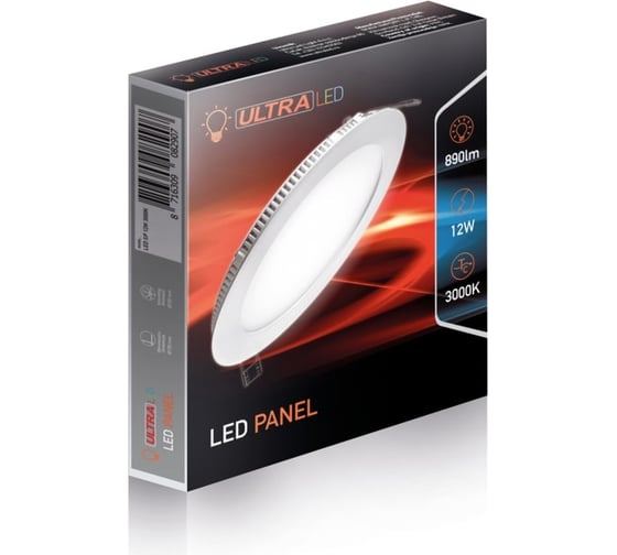 Светодиодный светильник Ultra LED SP 12W 3000K 5055268048399