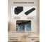 Светодиодный светильник Jazzway трековый PTR 2120R 20Вт 4000К IP40 60град. 270мм BL черный 5031562 3