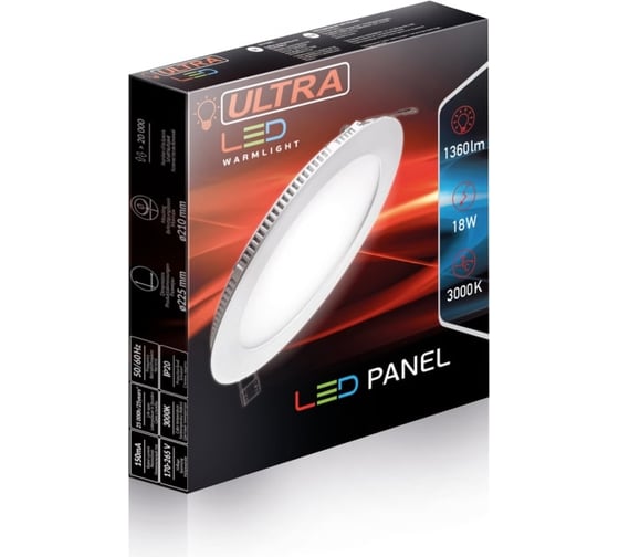 Светодиодный светильник Ultra LED SP 18W 3000K 8716309082938