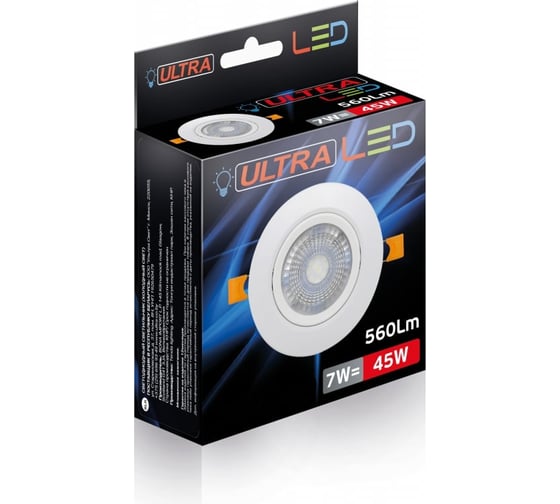 Светодиодный светильник Ultra SD 7W 4000K 5055268047019