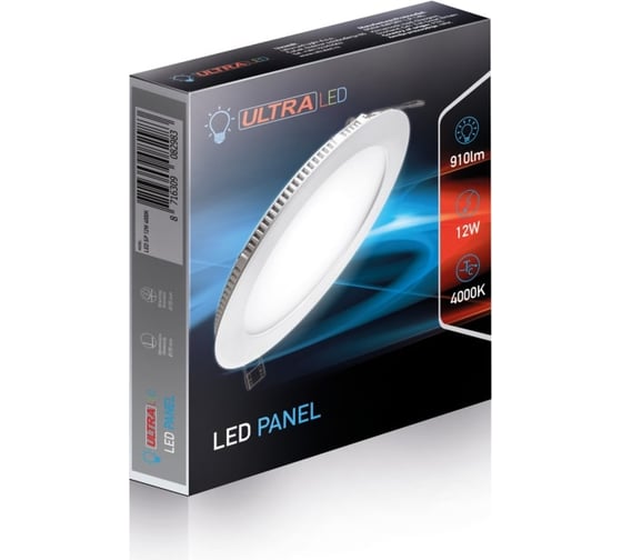 Светодиодный светильник Ultra LED SP 12W 4000K 5055268048405