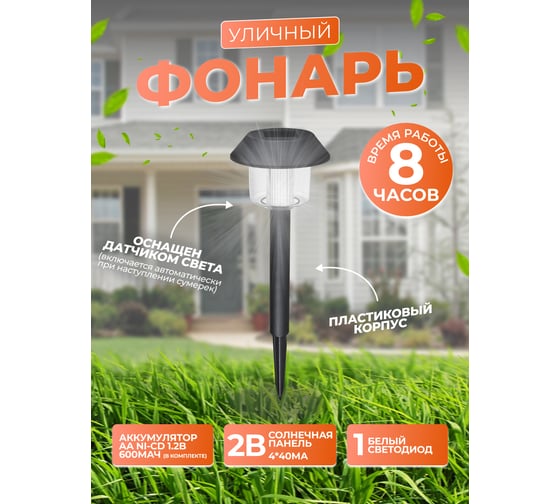 Садовый фонарь Облик 401 7051