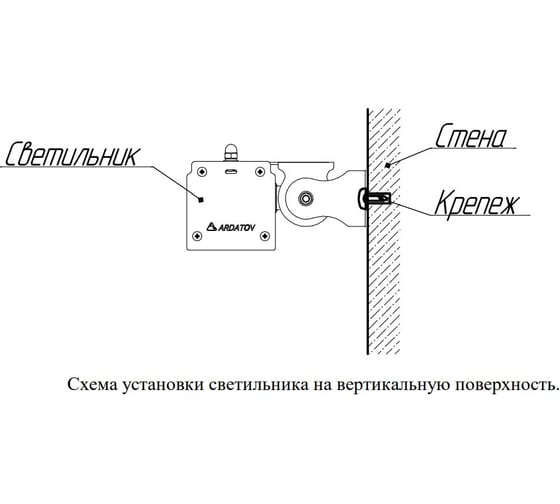 Светильник АСТЗ ДБУ49-40-103 Wall Line 757 1206604103