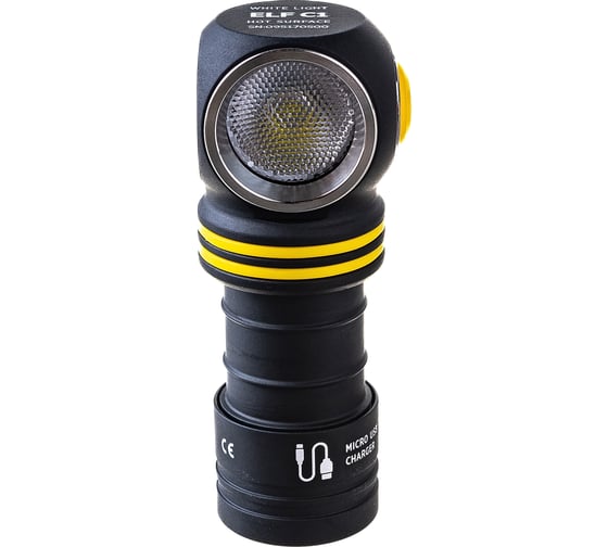 Фонарь Armytek Elf C1 Micro-USB белый свет F05002C