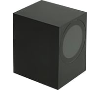Светильник садово-парковый FERON ONE DH050-P,на стену, GU10 220-240V, черный пластик, 51544